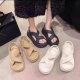 Thick-soled sandals women's summer outdoor wear 2025 new European station online popular super red excrement feeling beach roman shoes