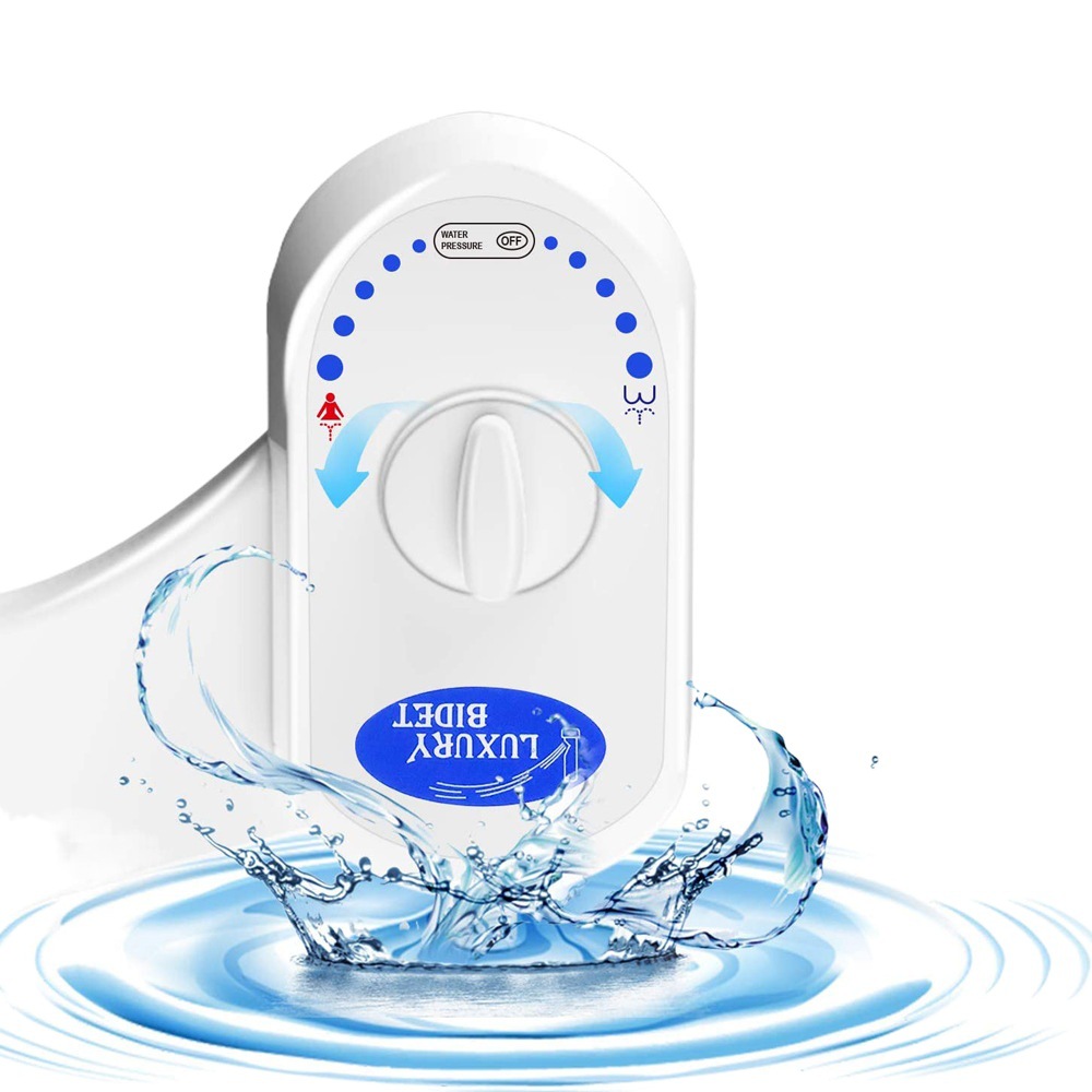 Toilet Bidet Sprayer, Dual Nozzle Toilet Cleaner, Smart Toilet Seat Washer