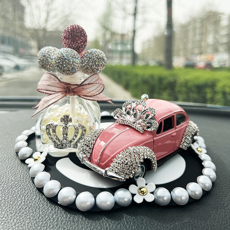 Aromaterapia de coche, lujo ligero duradero, decoración de coche de la diosa, decoración de coche, consola central, personalidad, perfume creativo