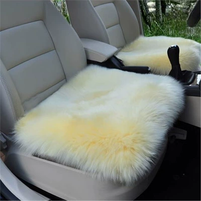 Wool pad Car Seat Cushion, Backless Three-Piece