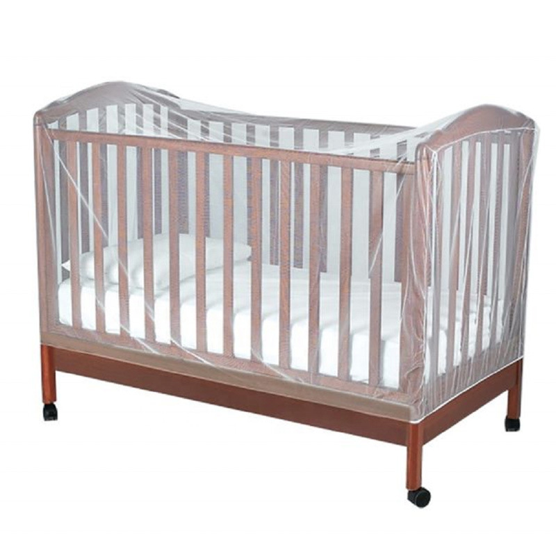 White Crib Mosquito Net Bottomless Foldableable Simple Portable Kidsren's Bedroom Bed Cover Anti-Mosquito Breathable Mosquito Net