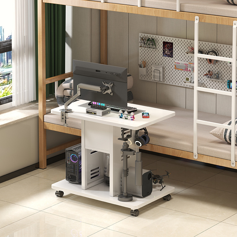 Dormitory Liftable Air Rod Rotatable E-sports Table Bedside Table E-sports PS5 Writing Learning Table Computer Table