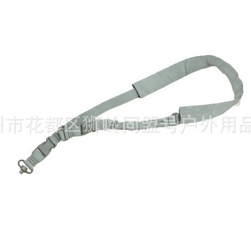 Outdoor tactical lanyards, nylon webbing, single-point spring buckle, quick-release.