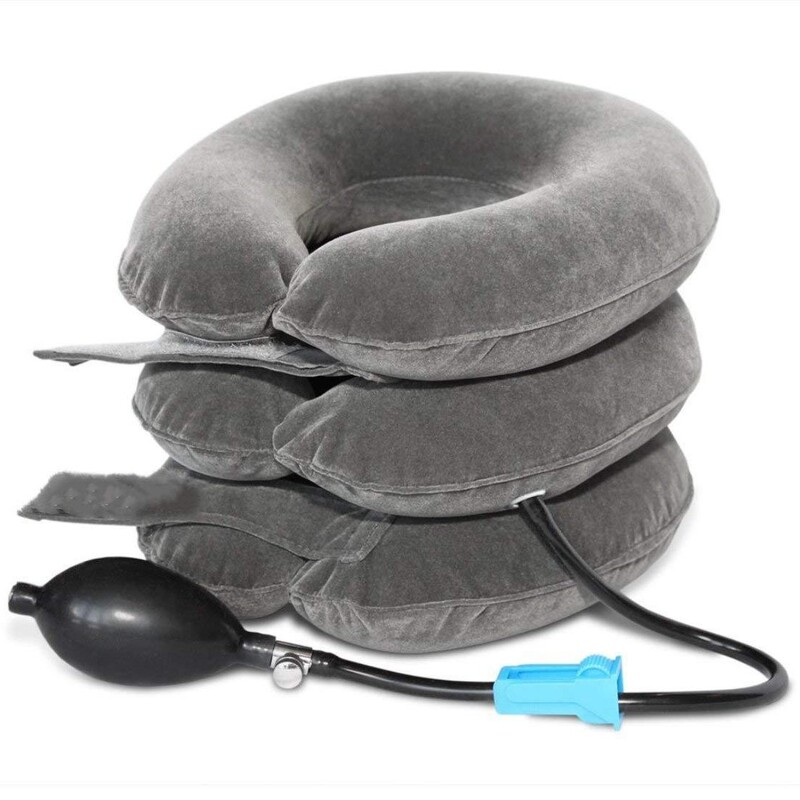 Inflatable Cervical Spine Tractor Household Neck Protection Cervical Traction Neck Bracing Neck Massage Stretching Inflatable Cervical Spine Tractor Household Neck Protection Cervical Traction Neck Bracing Neck Massage Stretching