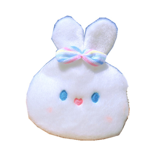 Cartoon animal bow rabbit handbag doll girl mobile phone coin purse cute creative coin purse