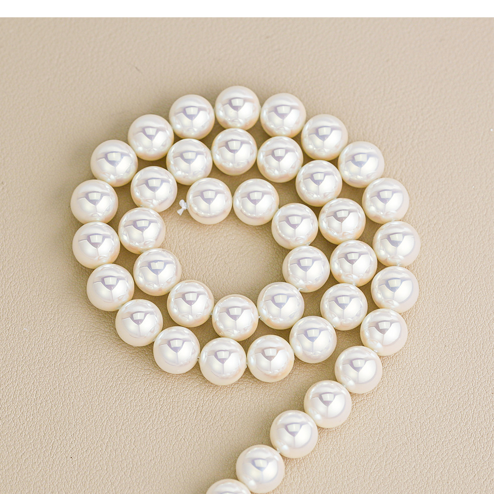 Heidi's Heavenly Girl Collar de perlas, cuentas sueltas, lujo ligero, perlas de imitación de alta calidad, pulsera de bricolaje, accesorios de cuentas, lote suelto