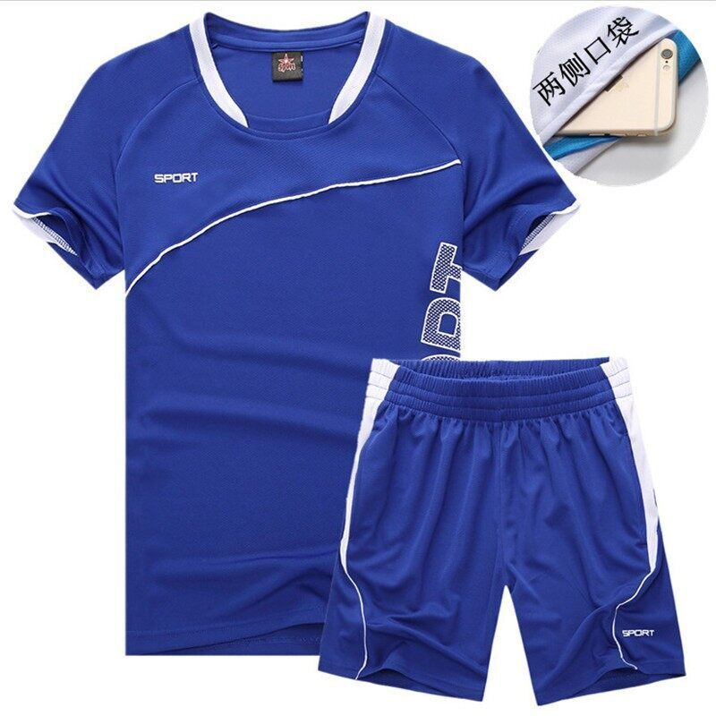 Verano hombre grande seco rápido sudor juego deportivo fitness entrenamiento de baloncesto correr camiseta transpirable pantalones cortos dos piezas image 4
