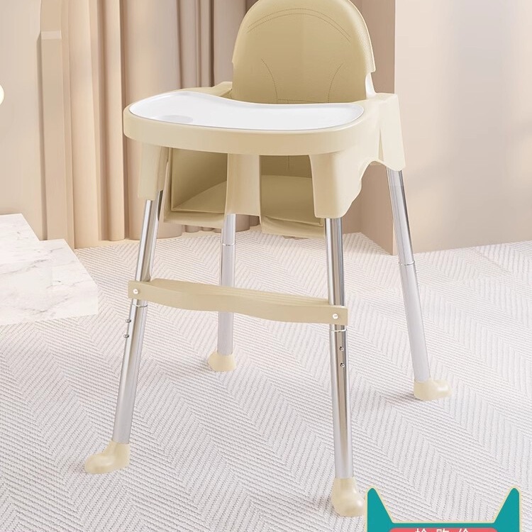 Baby Dining Chair, Baby Dining Table and Chairs for Eating, Household Portable Kidsren's Dining Table, Stool Seat, Multi-Functional Growth Chair