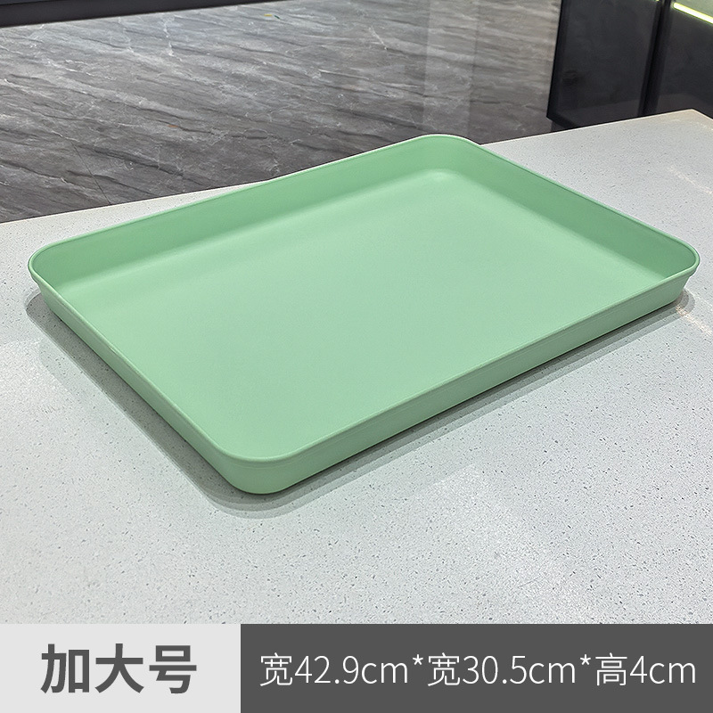 長方形のプラスチックはトレーのホテルの家庭用のお茶を深めます。|undefined