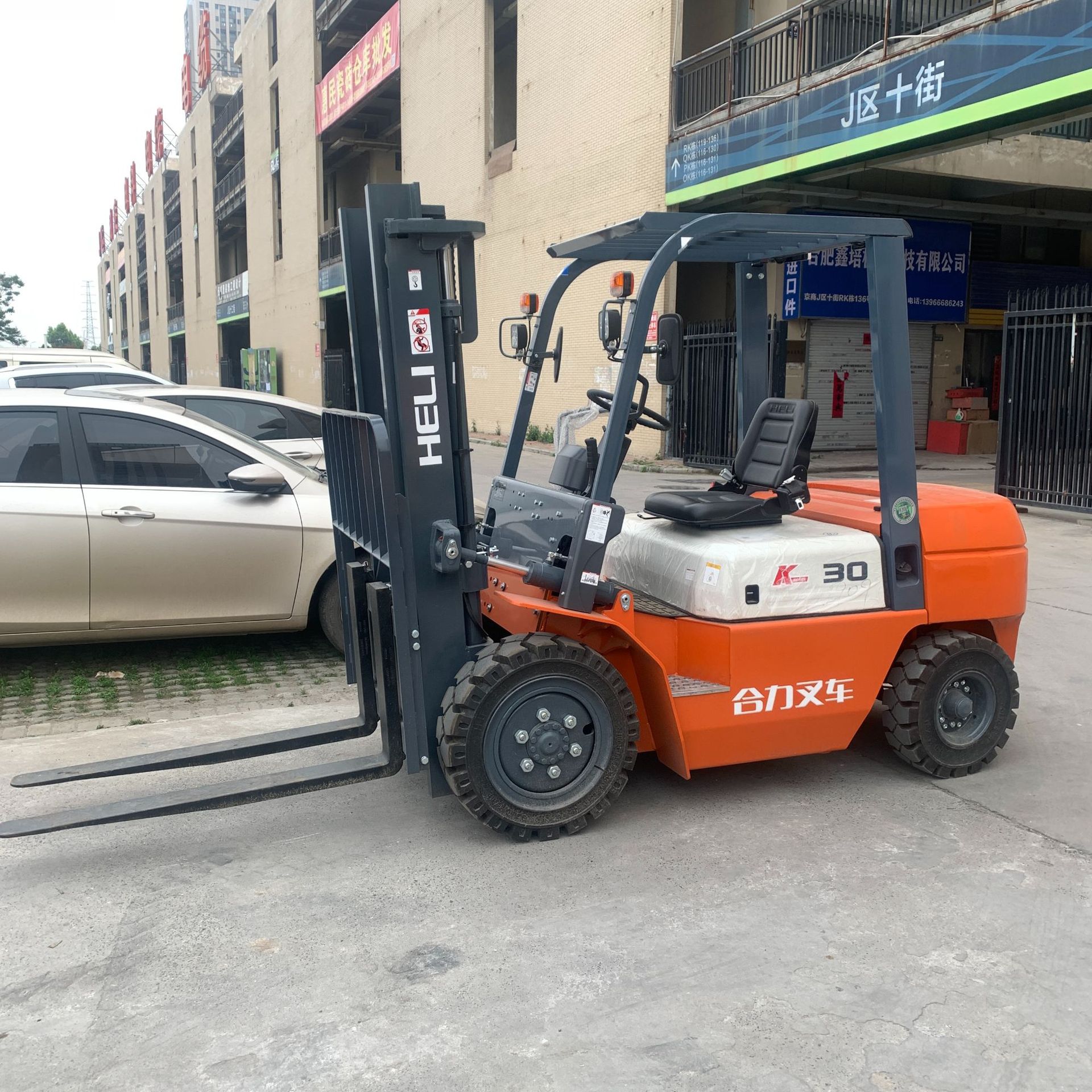 外贸出口 合力 小松丰田 3吨二手柴油叉车 日本原装TCM 5吨叉车