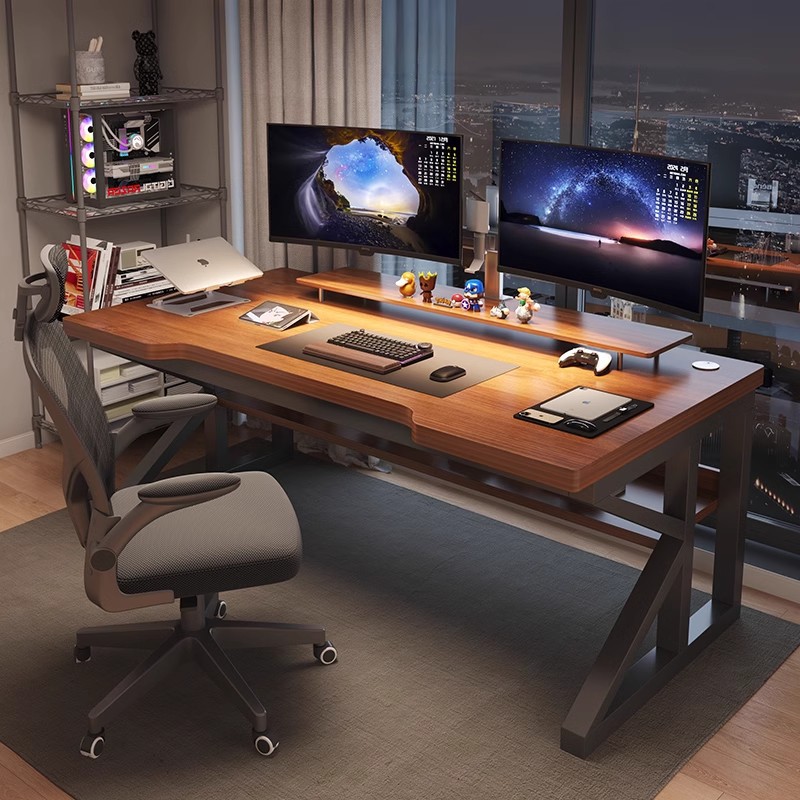 Mesa de computadora de escritorio mesa de deportes electrónicos set dormitorio escritorio de escritura simple escritorio de escritorio