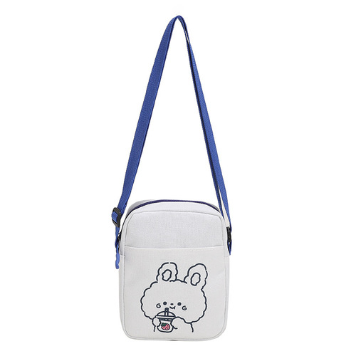 Wholesale Cute Crossbody Small Bags for Women  New Trendy Small Fresh Female Student Girls Versatile Mobile Phone Canvas Bag