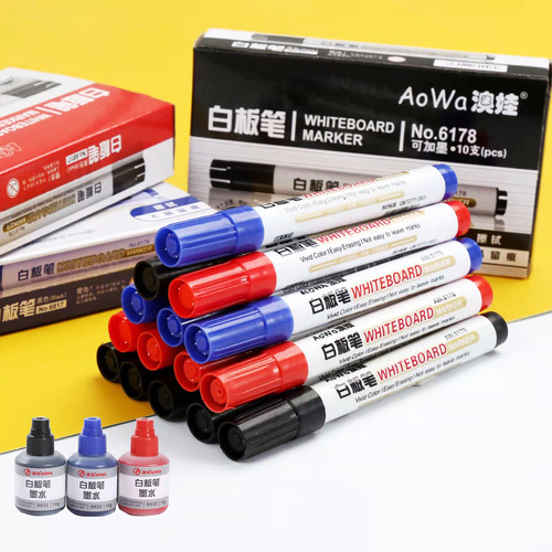 Erasable whiteboard pen new water-based drawing board magnetic whiteboard pen office stationery pen stationery wholesale