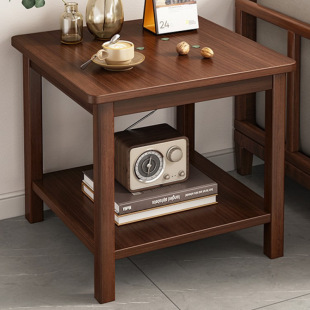 Side Table Coffee Table Living Room Home Mini Solid Wood Simple Chinese Corner Sofa Corner Side Small Apartment Square Table