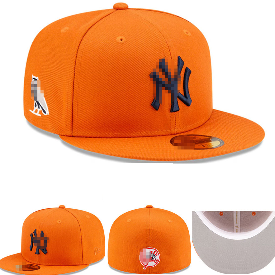 Sombrero de clase AA de alta calidad nueva gorra cerrada MLB gorra de béisbol para hombres y mujeres gorro bordado protector solar para exteriores