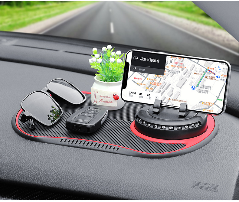 Autor auto supplies instrument panel mobile phone bracket anti-slip pad car parking plate anti-slip pad manufacturers on behalf