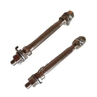 Factory direct bicycle mountain bike plated solid front and rear axle hub front and rear axle bicycle accessories