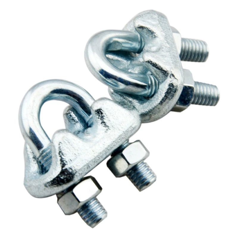 Новый национальный стандарт электро-оцинкованный зажим для затяжки троса зажим M12 углеродистая сталь штамповки зажим производитель