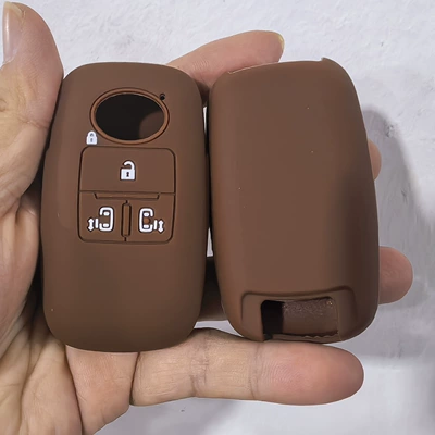 Car Keys | silicone case - 4-key-brown
