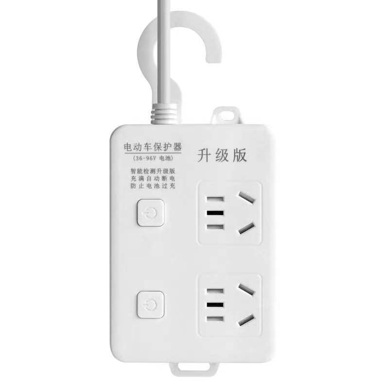 Cargador inteligente de vehículo eléctrico lleno protector de apagado automático placa de enchufe anti-sobrecarga para carga de vehículo de batería
