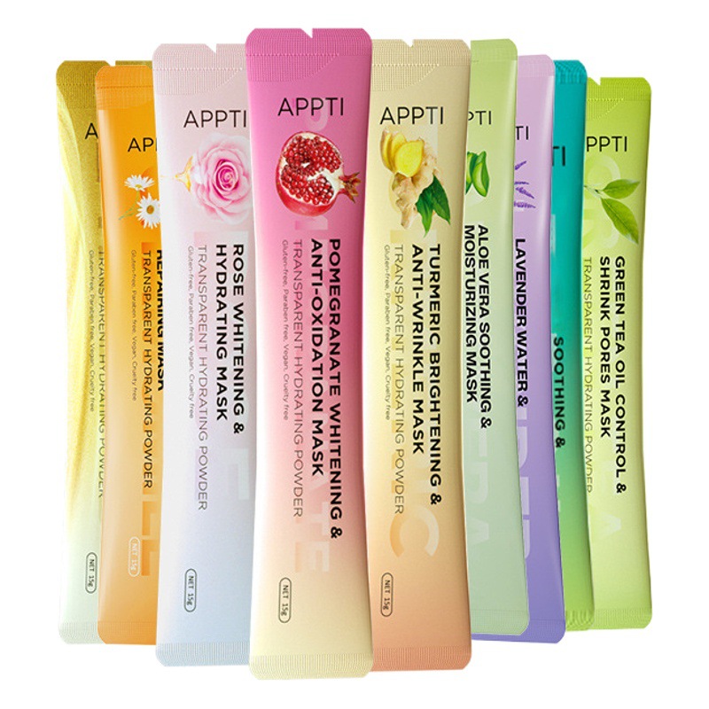 Cross-border Crystal Soft Film Powder Beauty Salon Jelly Mask Powder Hydrating Mask Export Wholesale in stock