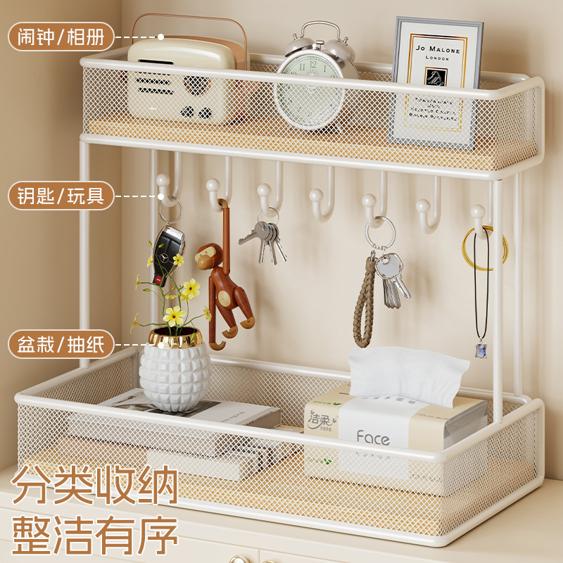 钥匙收纳盒玄关摆件储物神器进门入户门口鞋柜置物架桌面收纳挂架|undefined