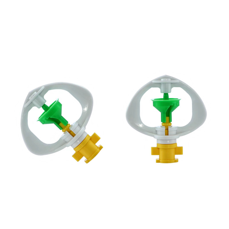 Fabricante suministro de linterna atomización rociador rotatorio para riego horticultural irrigación invernadero colgante rociador ahorro de agua