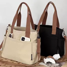 帆布女包;女士单肩包;女士斜挎包