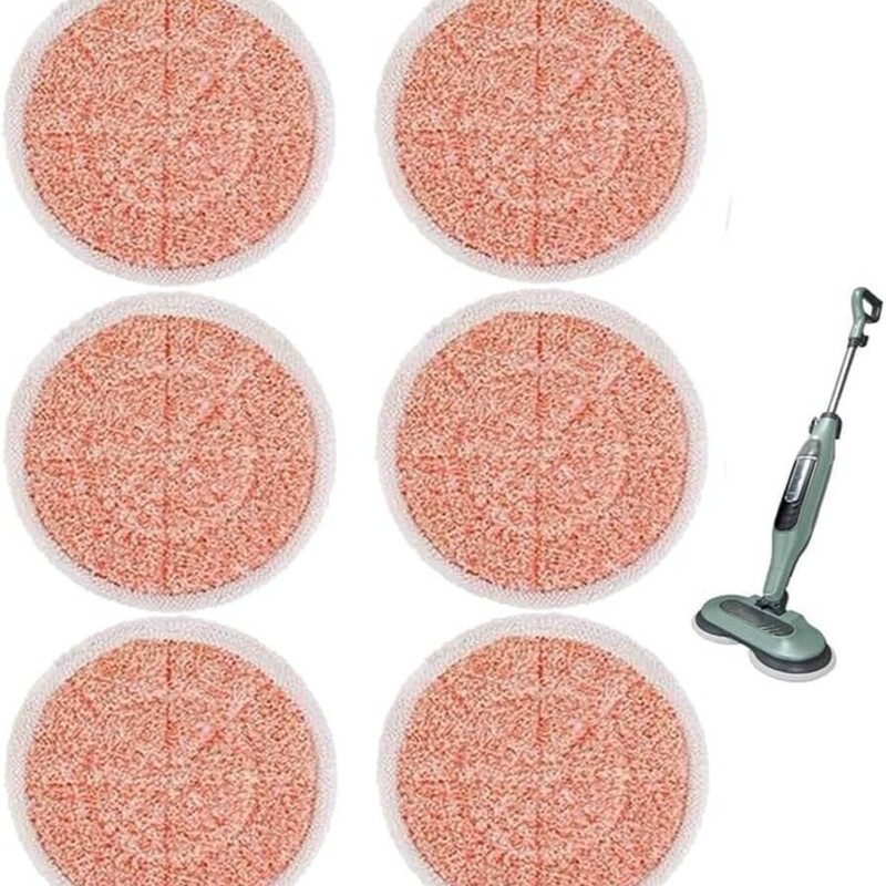 Compatible with Shark Steam Mop Replacement Cloth Fiber Cleaning Cloth Shark S7000 S8001 Round Pad Accessories
