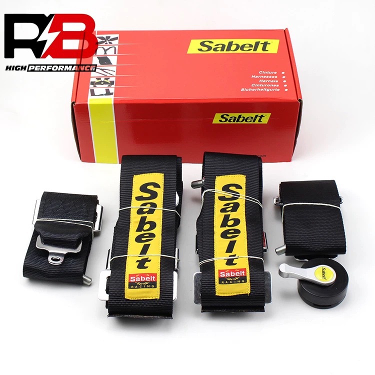 Sabelt racing seatbelt modification universal seatbelt 3inch quick-release four, five, or six-point seatbelt