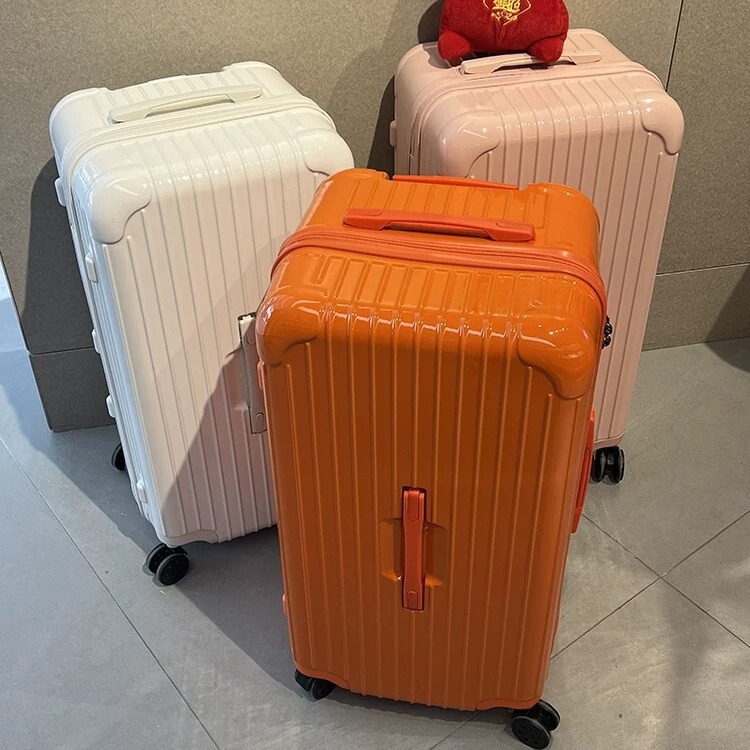 Thickened PC luggage case 24 inch fall-resistant large-capacity luggage women's 30 inch suitcase 26 password luggage leather case