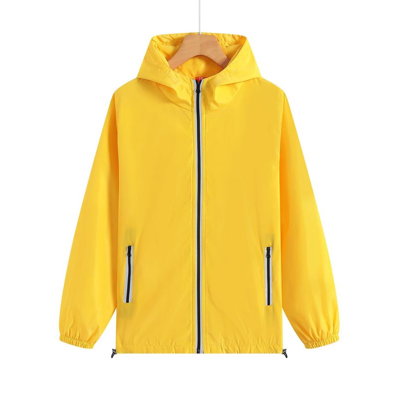 户外防风反光拉链口袋连帽风衣外套广告衫活动服工作服定制logo|undefined