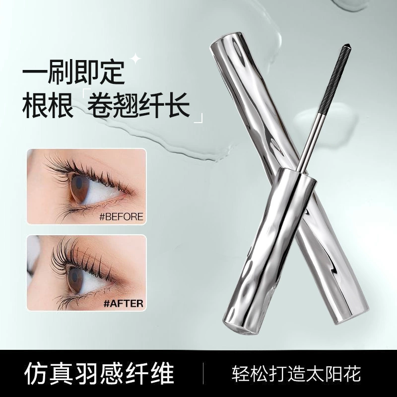 Dense lengthening curling waterproof mascara для ресниц, крем, длительный эффект, укладка
