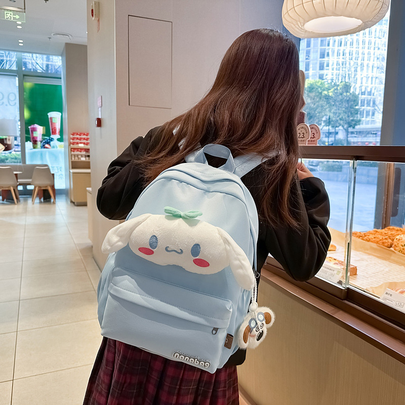 Mochila de escuela secundaria nueva muñeca de dibujos animados mini mochila 1 - 6 grados mochila de niñas ligera mochila de estudiantes de primaria 5