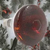 Толстый жареный пузырь инфракрасный поросенок Yuba выращивание курицы Yuba нагрев тепловой лампы 150w250w275w