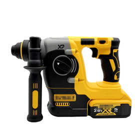 跨境得伟款多功能工业级大功率无刷充电式锂电冲击钻锤钻两用