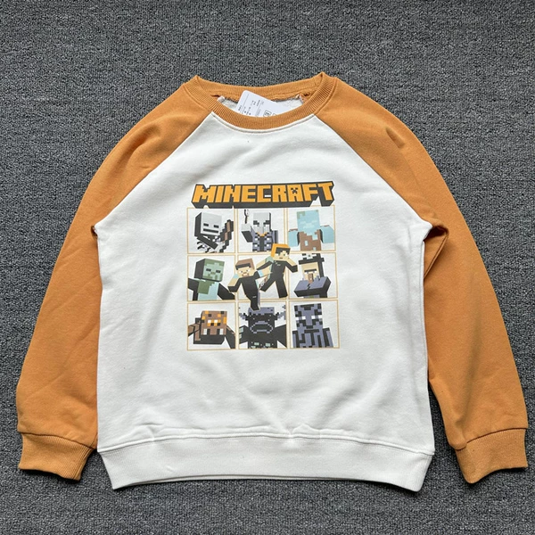 Yellow sleeves and white body 5