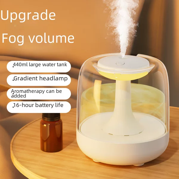 Cross-border mini humidifier for bedroom small household large spray aromatherapy machine large mist volume usb air humidifier
