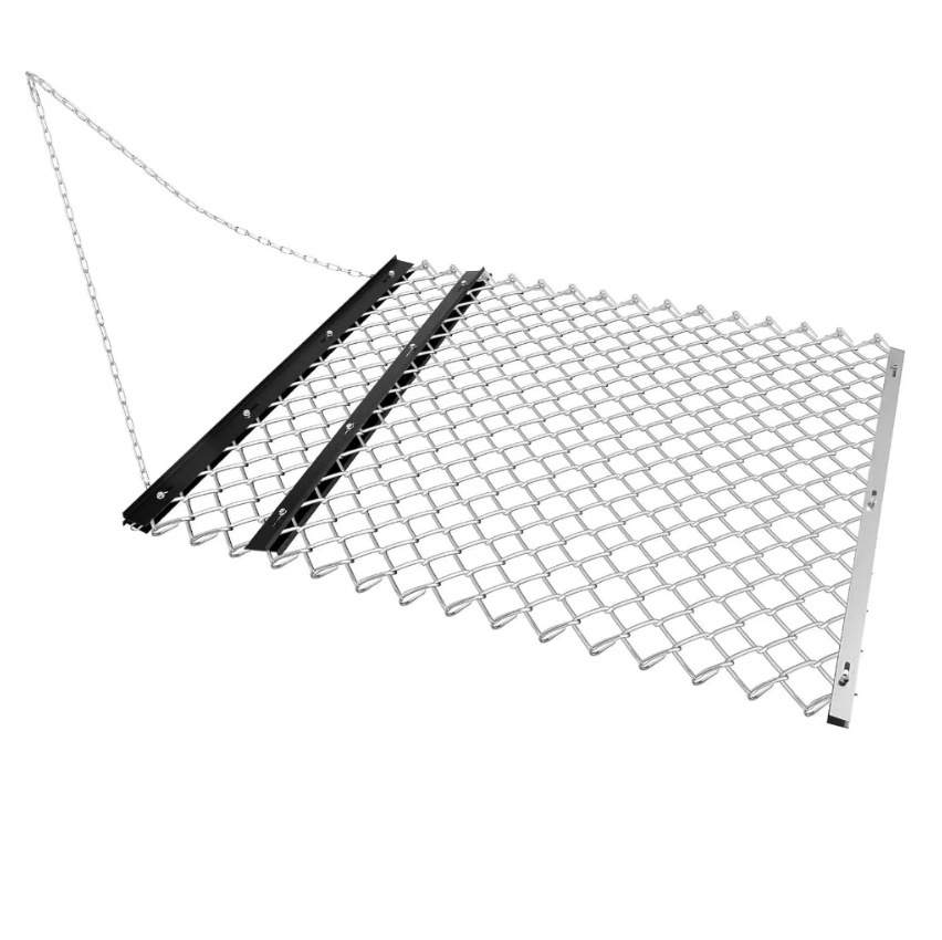 4‘x5’预组装拖耙，ATV/UTV 重型防锈网耙ATV拖拉机安装网拖耙