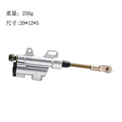 cylinder straight oil pump foot – Motosiklet ləvazimatları və aksesuarları - silver-long-rod