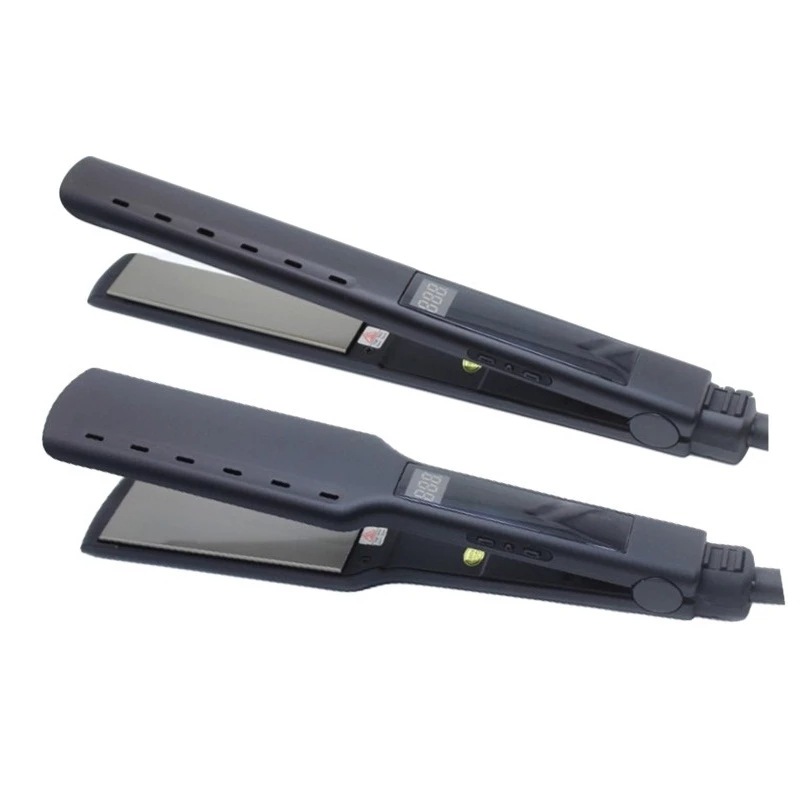 Hair Straightener LED Nano Titanium Flat...