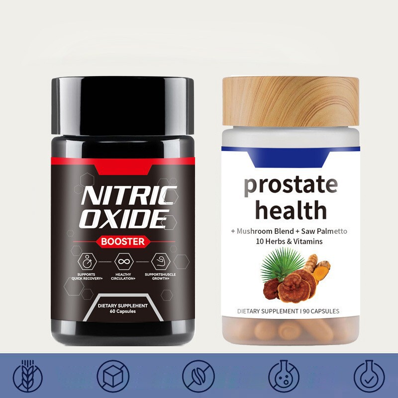 亚马逊热销 锯棕榈胶囊一氧化氮组合ProstHealth+NitricOxide|undefined
