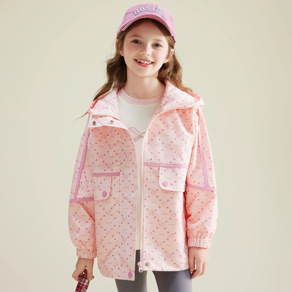 Hellokitty девушка 24 новые пальто для девочек