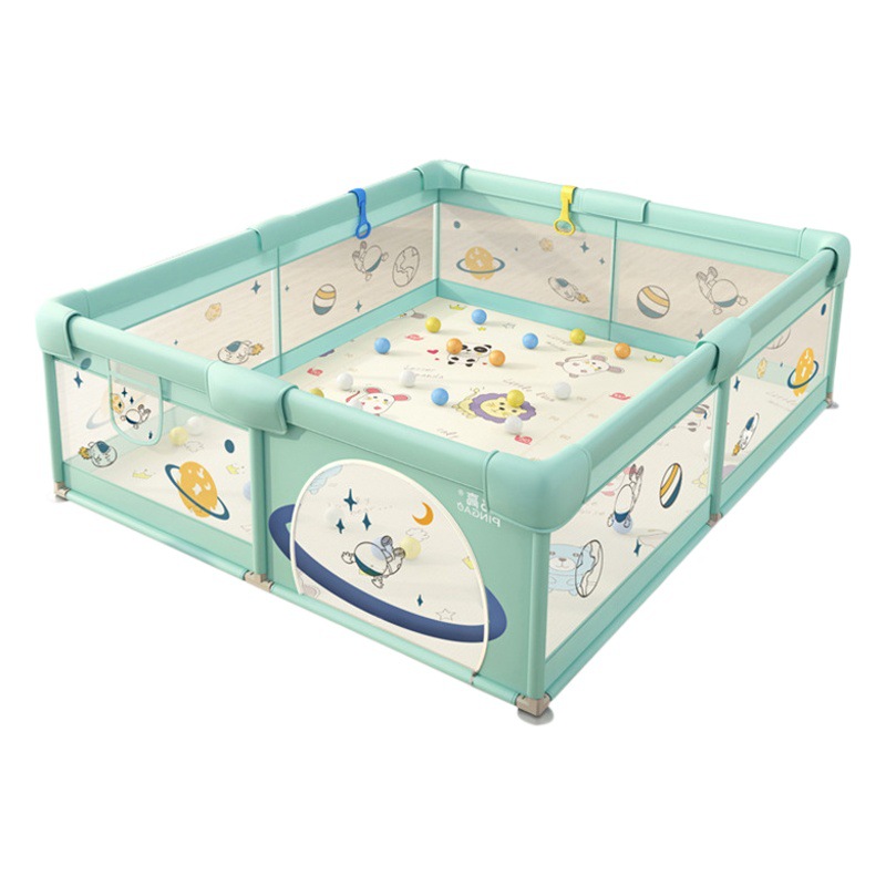 Pingao bebé juego cerca bebé gateando niño cerca Casa de los niños interior Amazon al por mayor