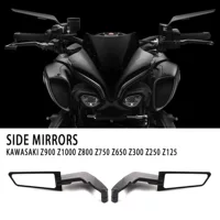 Для Kawasaki Z750 Z650 Z300 Z250 Z125 мотоцикл универсальный ветер крыло боковое зеркало заднего вида
