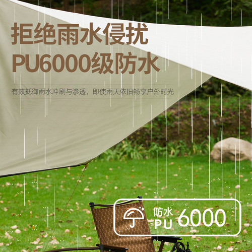 Outdoor camping sunshade canopy, portable foldable automatic pop-up, no assembly required, integrated air tent