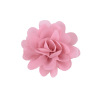 Shiffon children's hair accessory lapel pin, 5cm, wholesale, 40 colors