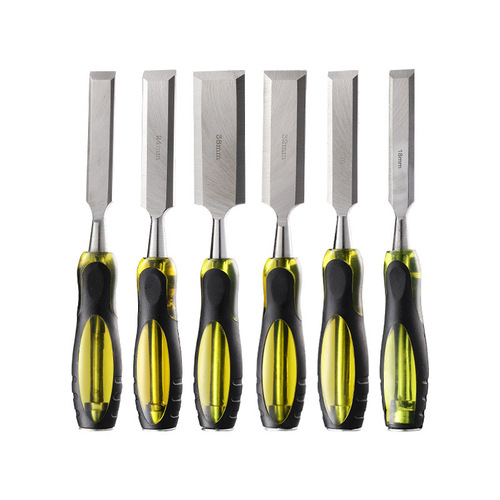 Woodworking chisel, special steel with heart handle, woodworking chisel, flat chisel, flat chisel, flat shovel, chisel, woodworking tool chisel set