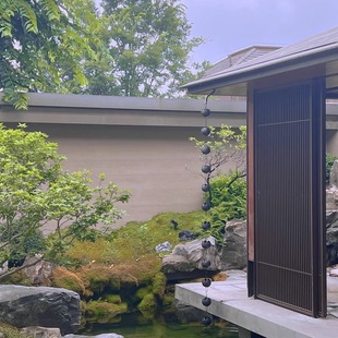 Outdoor B&B Rain Chain Drainage Chain Eaves Rain Water Chain Temple House Water Chain Rainwater Chain Japanese Decoration