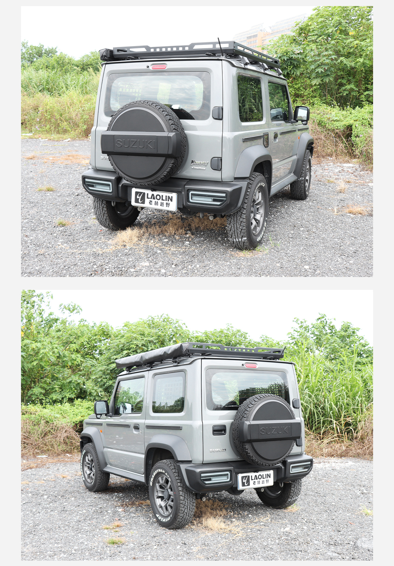 Suitable for 2019-2026 New Jimny Jb74 Jimny Modification Accessories Rear Door Tire Cover Spare Tire Cover